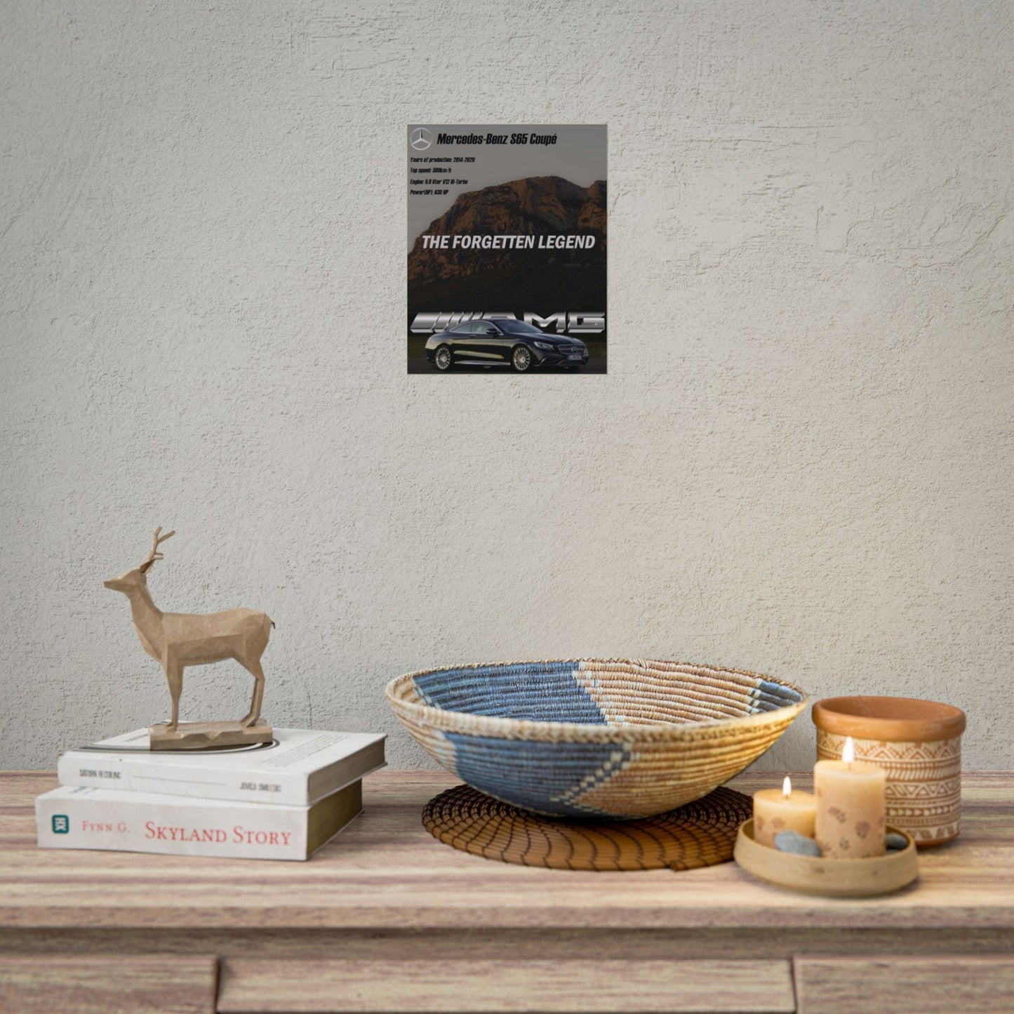 Poster Mercedes-Benz S65 Coupe