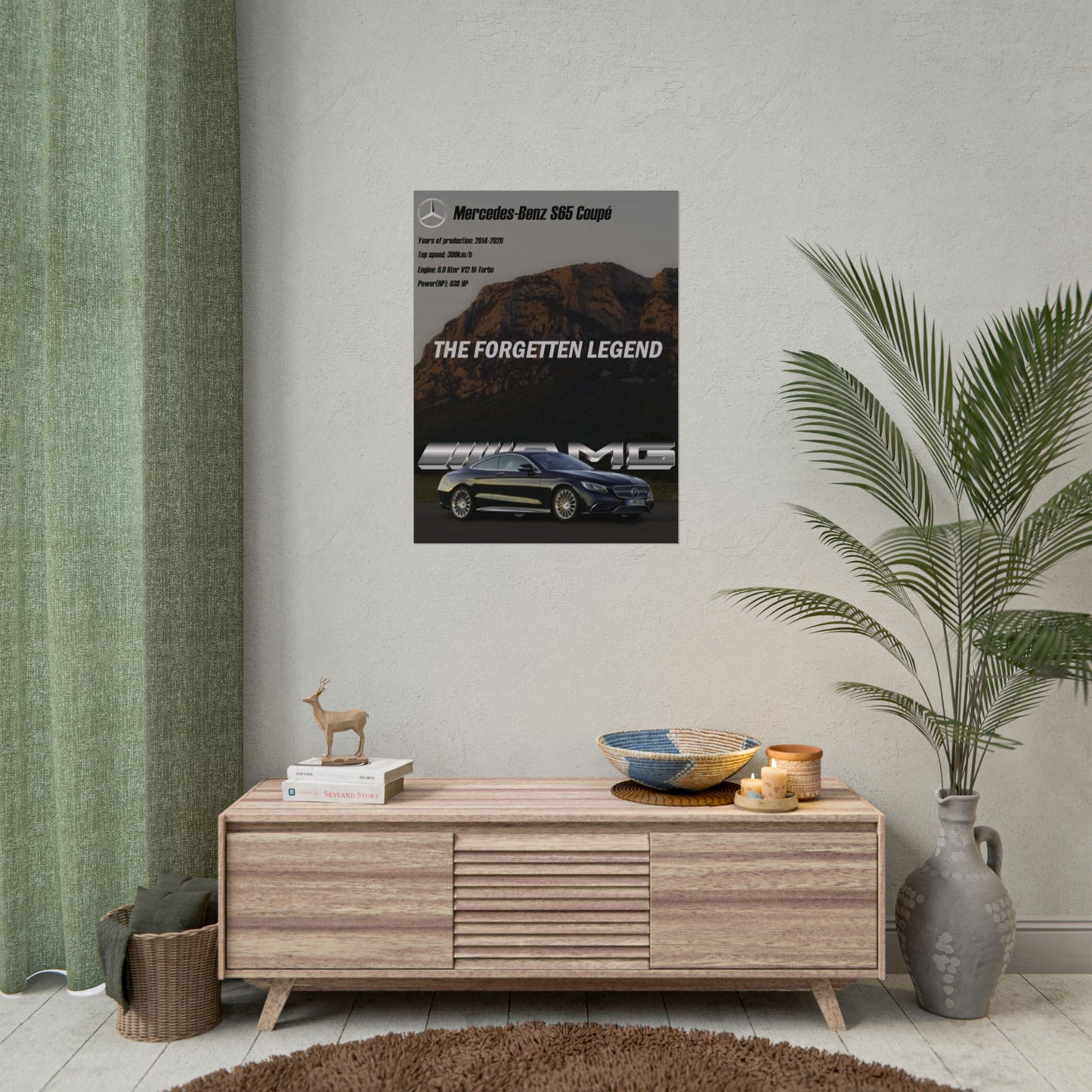 Poster Mercedes-Benz S65 Coupe