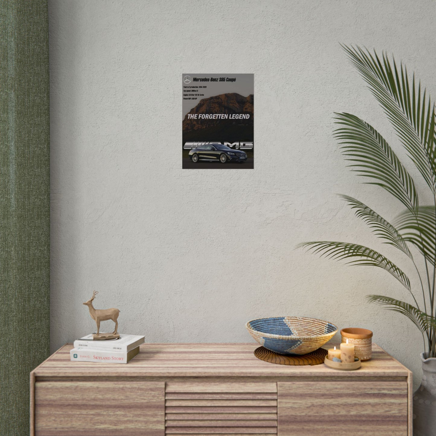 Poster Mercedes-Benz S65 Coupe