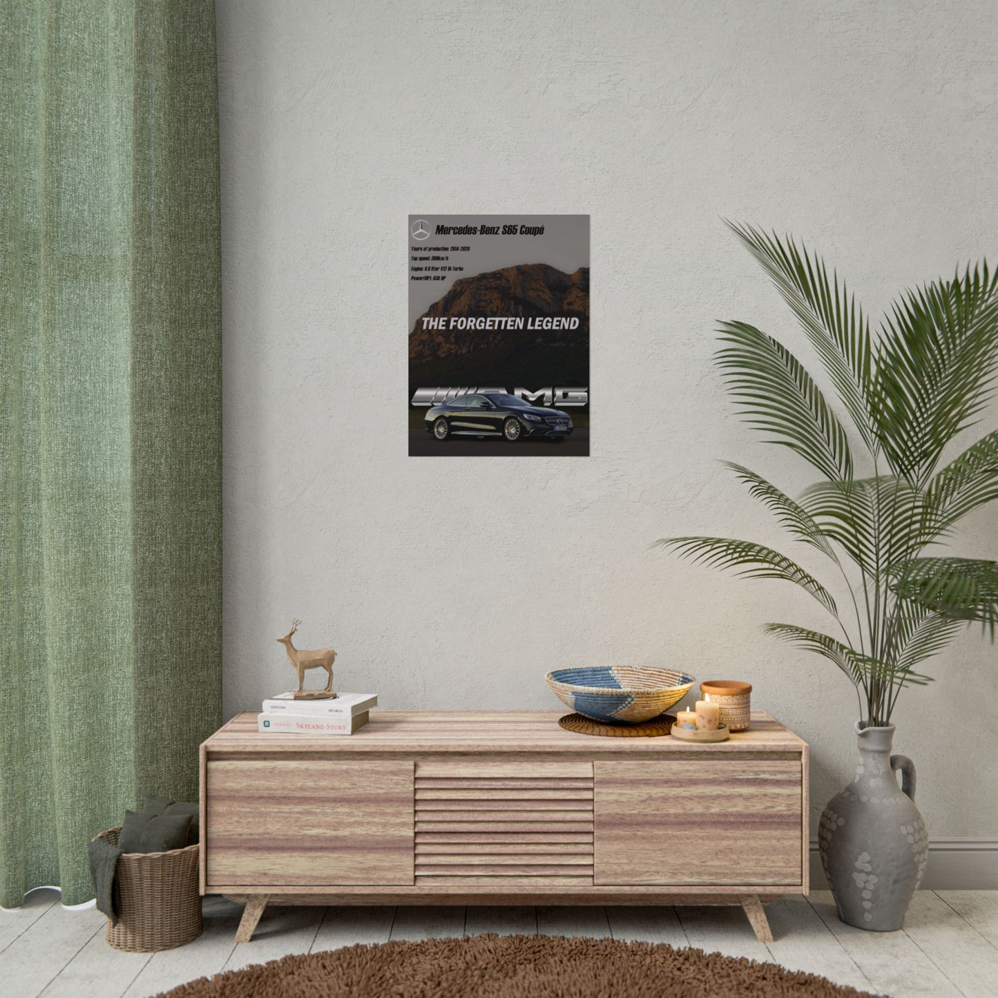 Poster Mercedes-Benz S65 Coupe