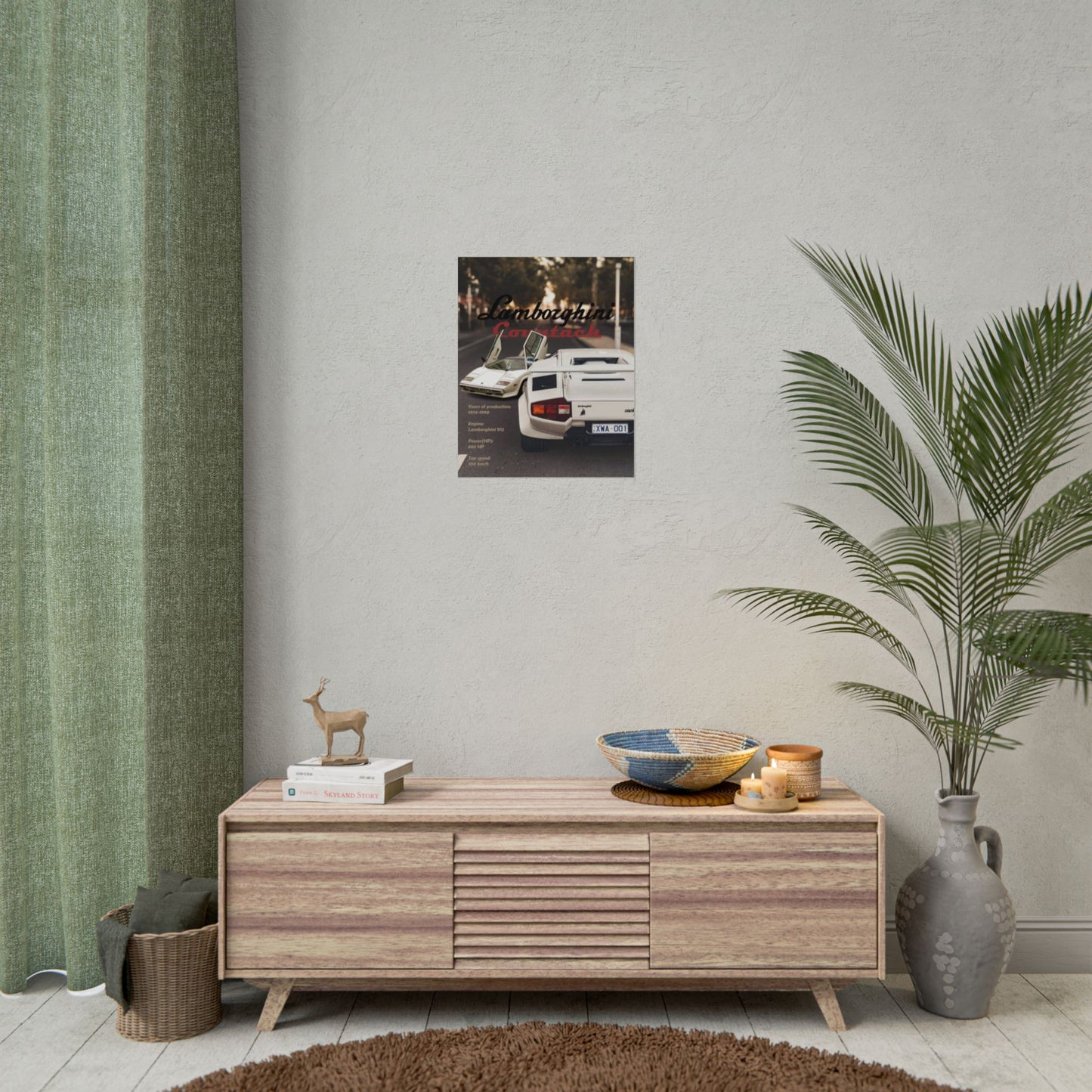Poster Lamborgini Countach