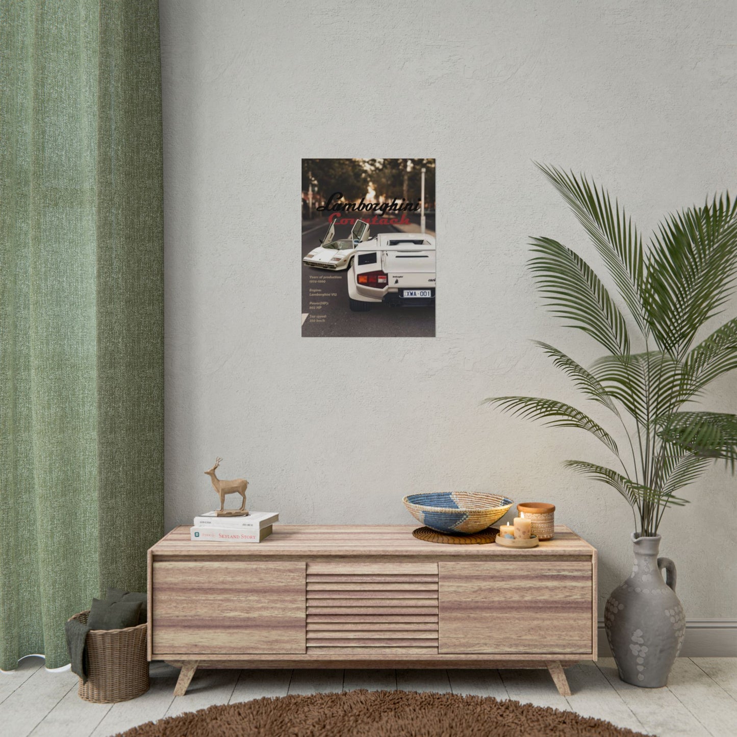 Poster Lamborgini Countach