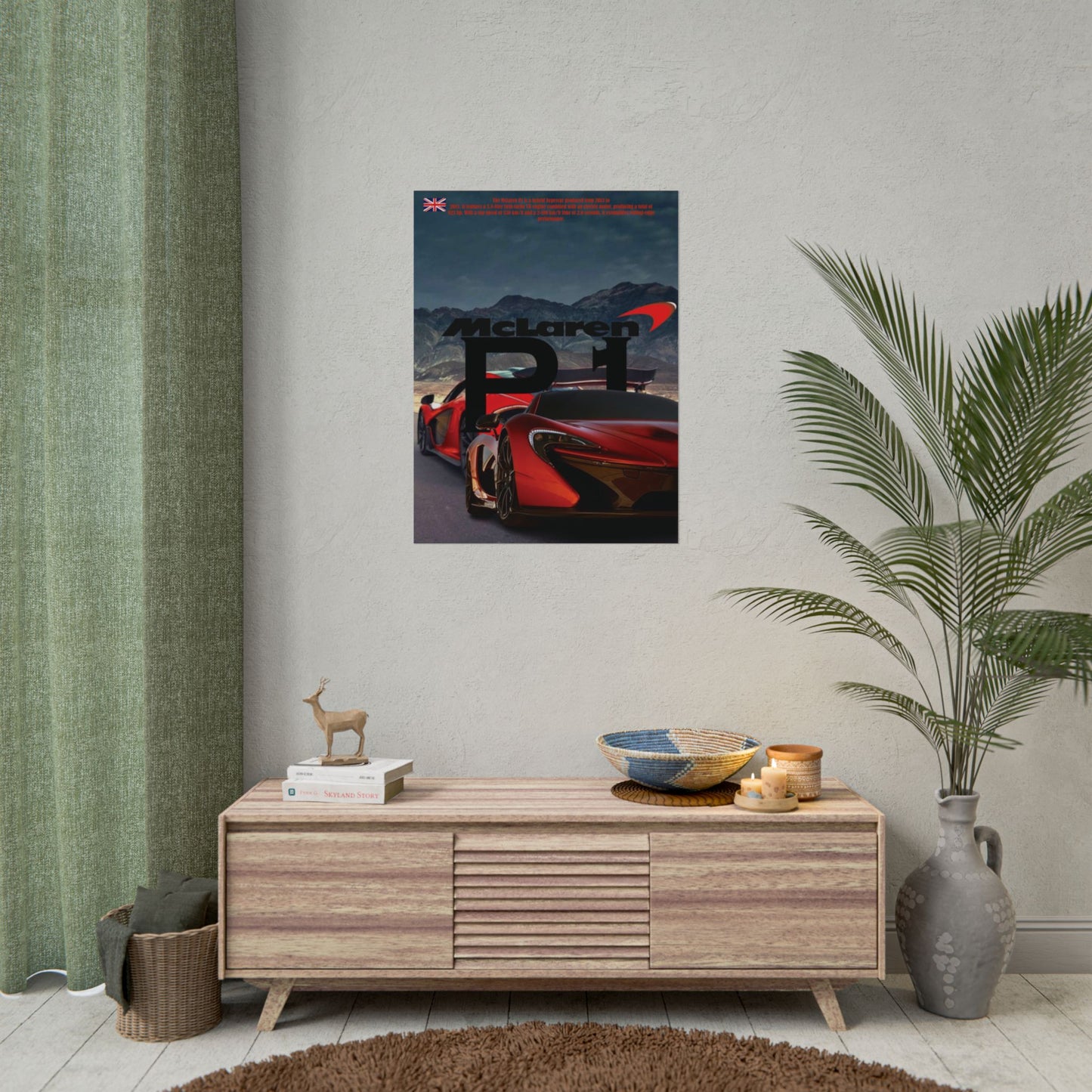 Poster McLaren P1