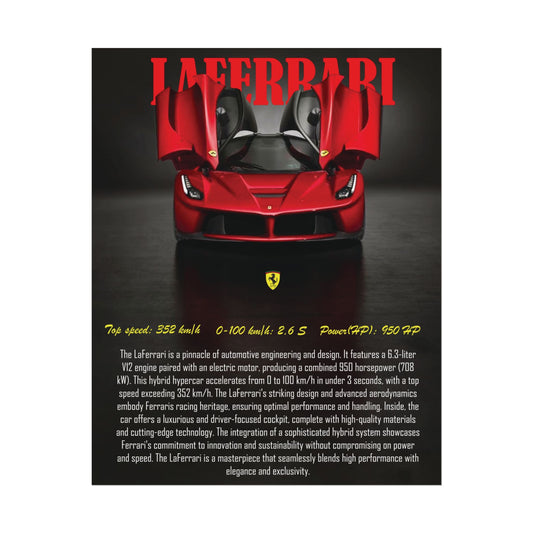 Poster Ferrari LaFerrari