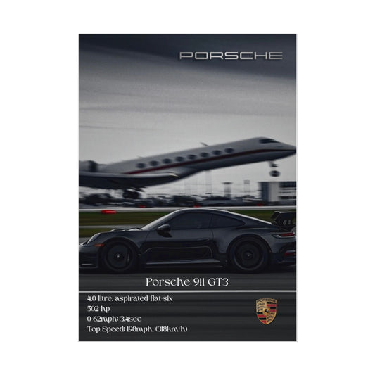 Poster Porsche 911 GT3