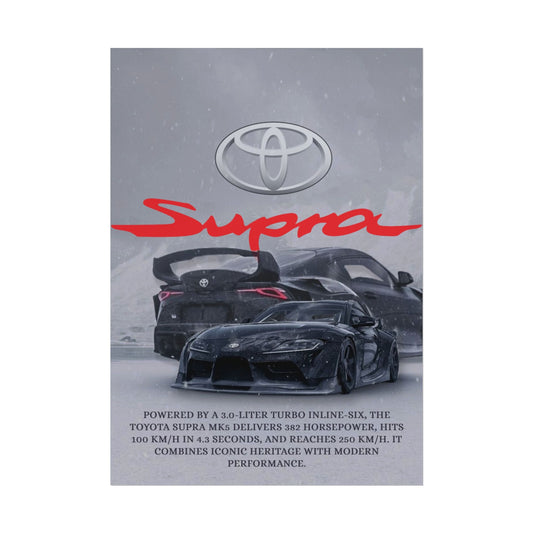 Poster Toyota Supra MK5